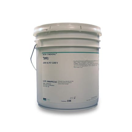 Dow DOWSIL™ 7091 Silicone Adhesive-Sealant Gray 25.5 kg Pail