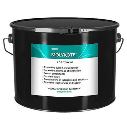 DuPont MOLYKOTE® L 13 Anti-Friction Coating Thinner 5 L Can