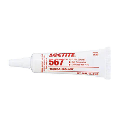 Henkel Loctite 567 Low Strength Threadlocker Off-White 6 mL Tube