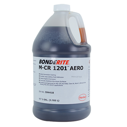 Henkel Loctite BONDERITE® M-CR 1201 AERO Conversion Coating 1 gal Bottle