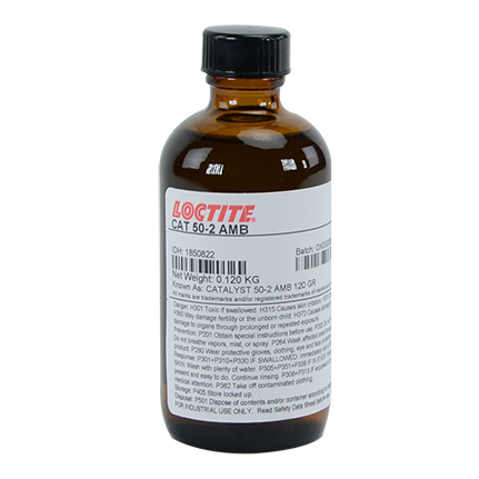 Henkel Loctite Catalyst 50-2 Amber 120 g Bottle