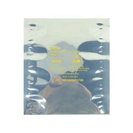 SCS 10046, 1000 Series Metal-In Static Shielding Bag 4 in x 6 in