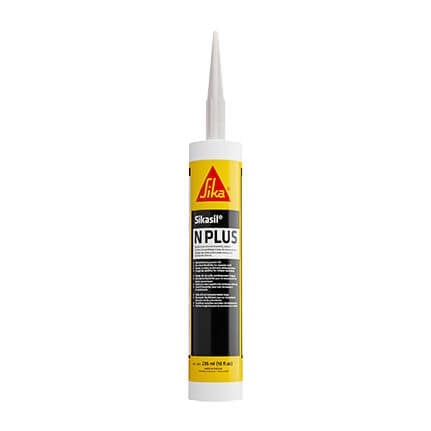 Sika Sikasil-N Plus Silicone Sealant Aluminum 295 mL Cartridge